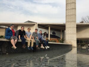 Students studying abroad in Santiago, Chile