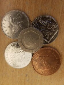 London -Currency Coin